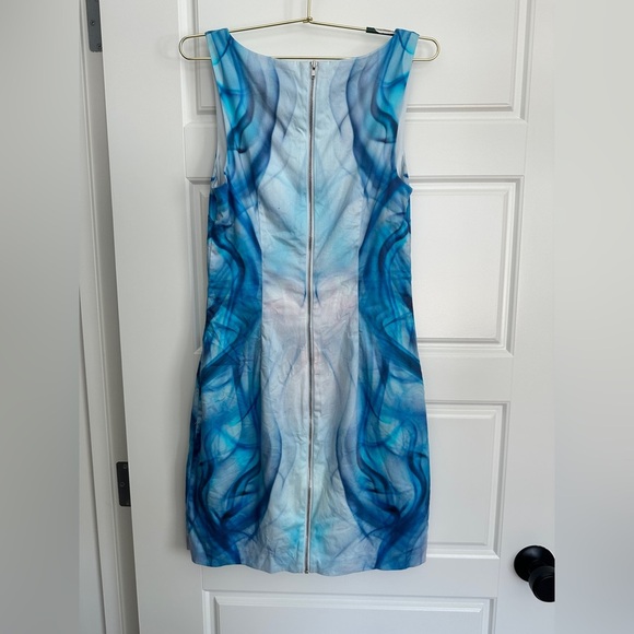 Ever New Blue Sheath Mini Dress for Cocktail Nights - Picture 2 of 5